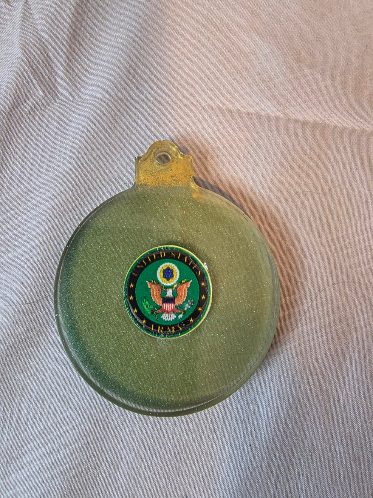 US Army Emblem Christmas Ornament