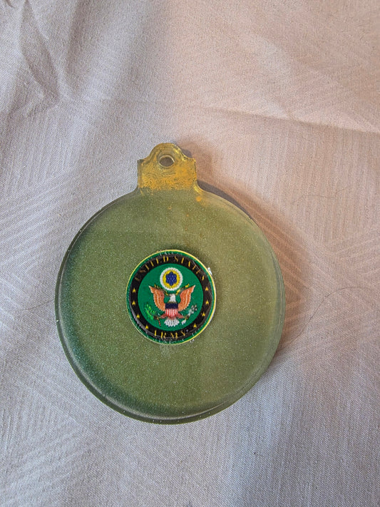 US Army Emblem Christmas Ornament